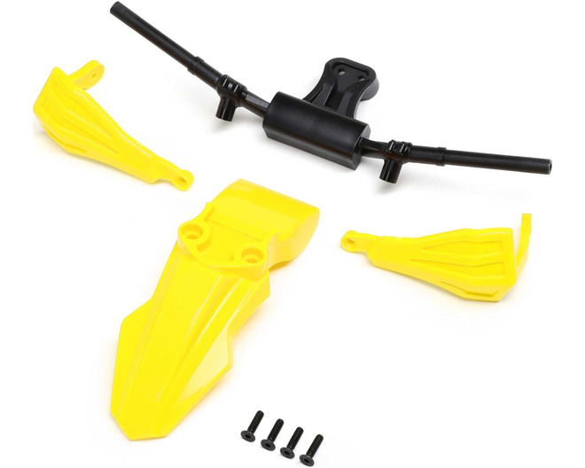 Fender Handguards & Handle Bars Yellow: PM-SM photo