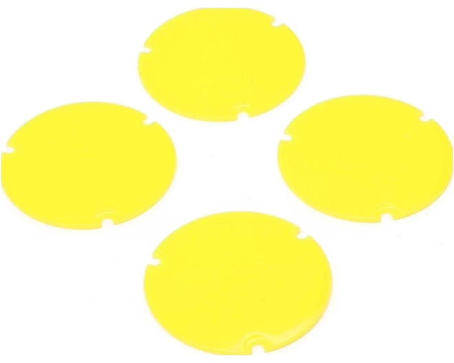 Wheel Cover Set Yellow: 22S Sprint photo