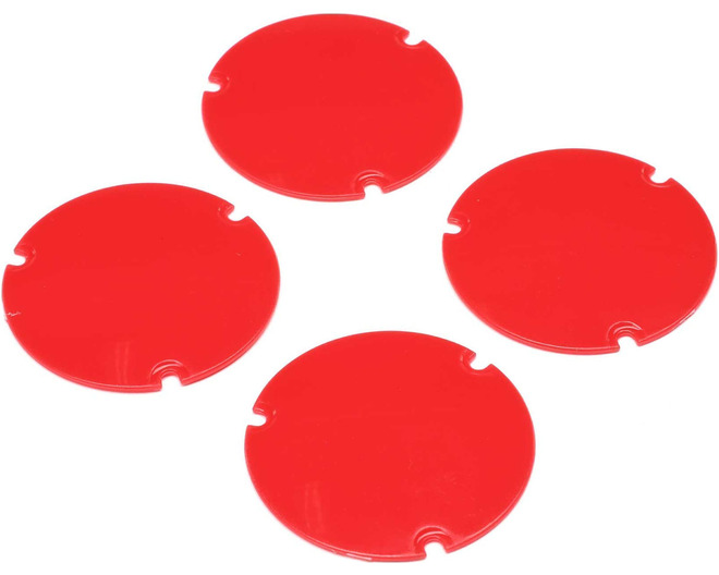 Wheel Cover Set Red: 22S Sprint photo