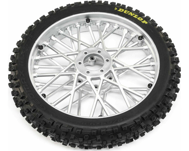 Dunlop MX53 Front Tire Mounted Chrome: PM-MX photo