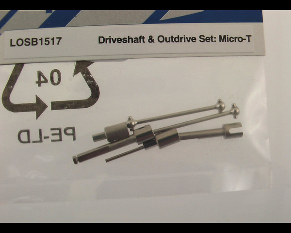 discontinued Drive Shaft & Outdrive Set: Micro-T/B/DT photo