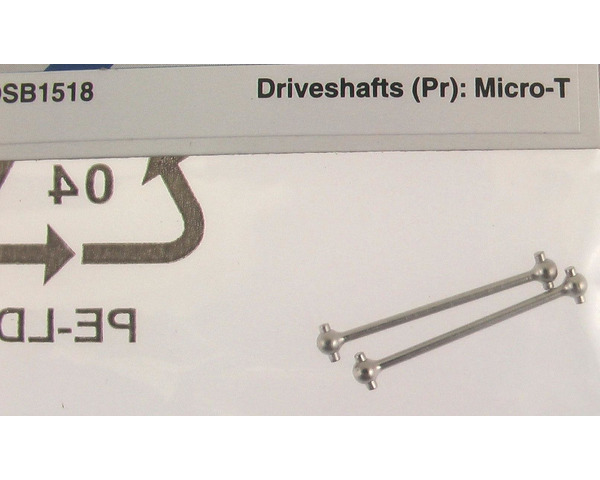 Driveshafts (Pr): Micro-T/B/DT photo