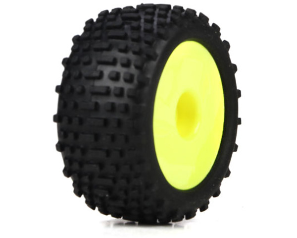 discontinued Wheels & Tires Set Yellow: Micro Truggy photo