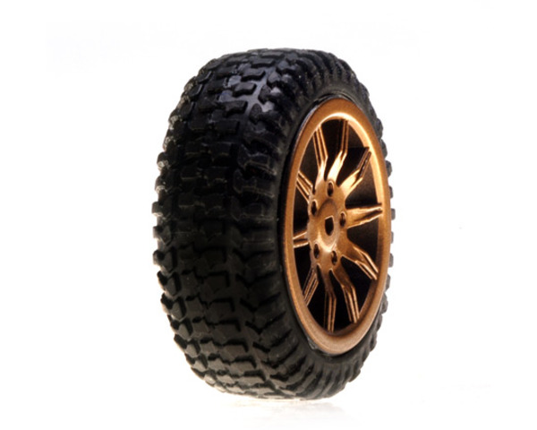 discontinued Tires  Mounted  Gold: Micro Rally 4 photo