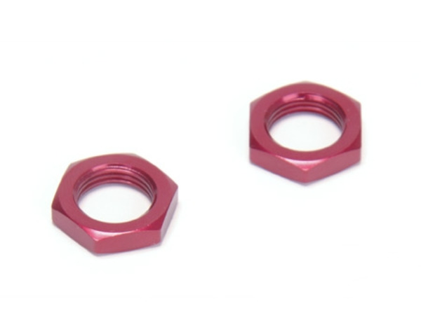 discontinued 17mm Wheels Hex Nuts Red (2): 8T 2.0 RTR photo