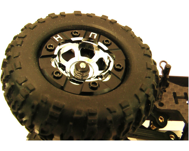 Tap to zoom discontinued Aluminum Bead-Lock Ring (4)(Black) - Losi Micro Cra