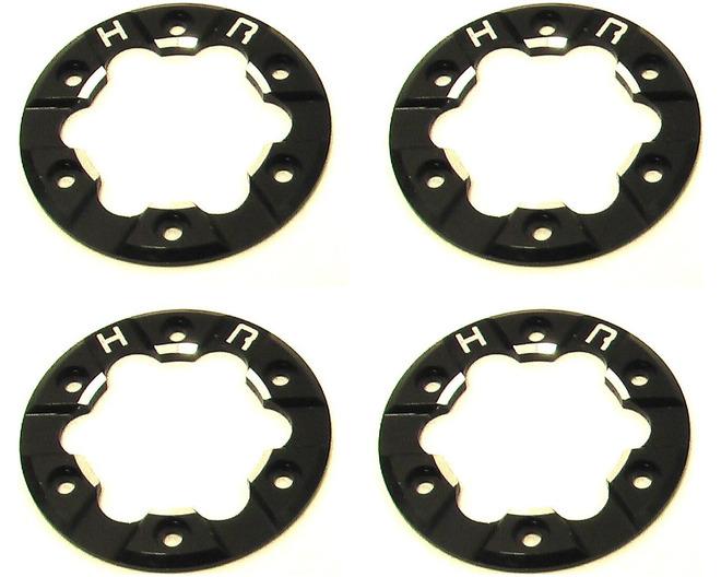 Tap to zoom discontinued Aluminum Bead-Lock Ring (4)(Black) - Losi Micro Cra