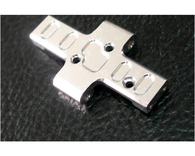Tap to zoom Center Skid Plate Silver - Losi Micro Crawler