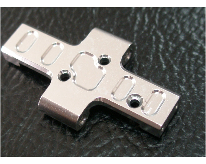 Tap to zoom Center Skid Plate Silver - Losi Micro Crawler