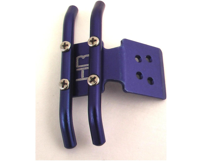 discontinued Aluminum Tubular Front Bumper (Blue) - Losi 1/36 Mi