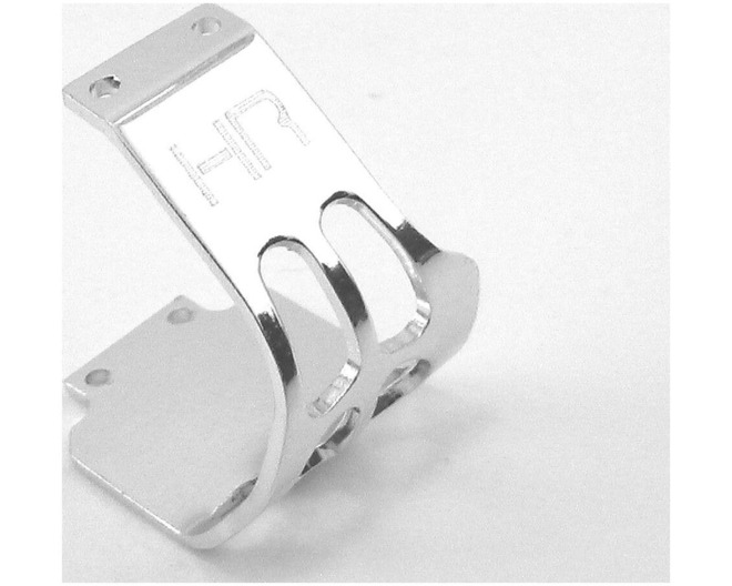 Tap to zoom Aluminum Rear Motor Guard (Silver) - Losi 1/36 Micro-T