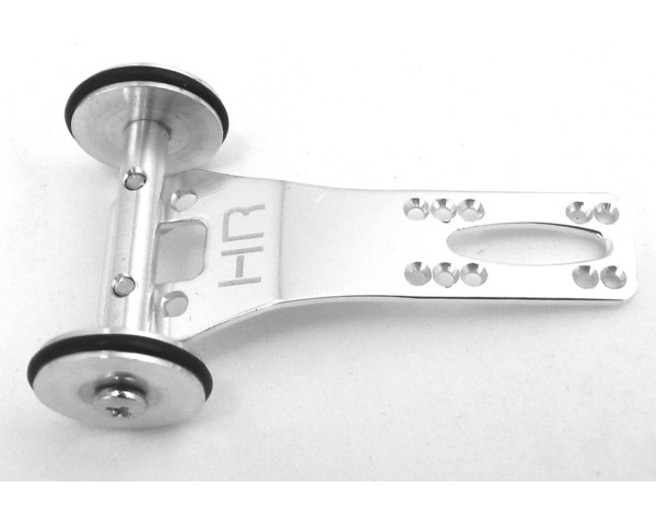 Aluminum Wheelsie Bar (Silver) - Losi 1/36 Micro-T photo