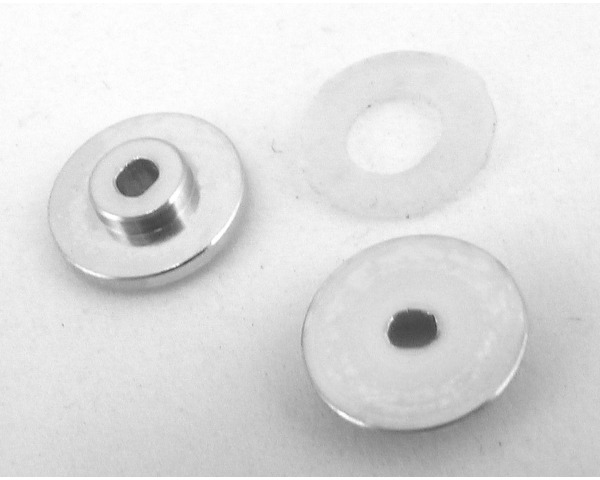 Aluminum Spur Gear Slipper (Silver) - Losi 1/36 Micro-T photo
