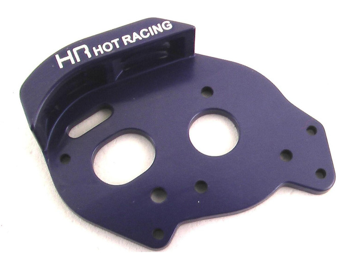 discontinued Aluminum Heat Sink Motor Plate (Blue) - Losi 1/36 M