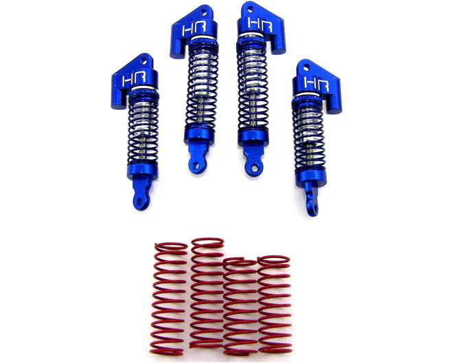 Aluminum Oil-Filled Shock Set (Blue)(4) - Losi 1/36 Micro-T