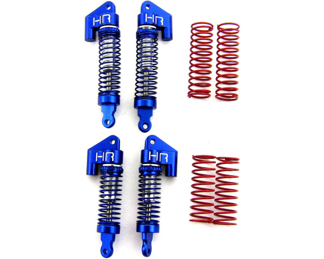 Aluminum Oil-Filled Shock Set (Blue)(4) - Losi 1/36 Micro-T