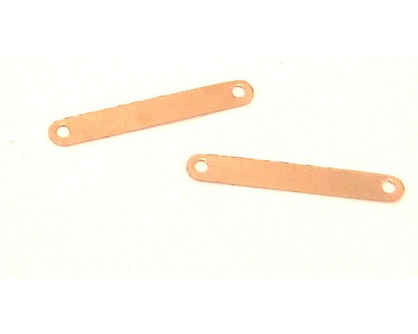 Brass Flexy Steering Link Plates (2) - Losi 1/36 Micro-T photo