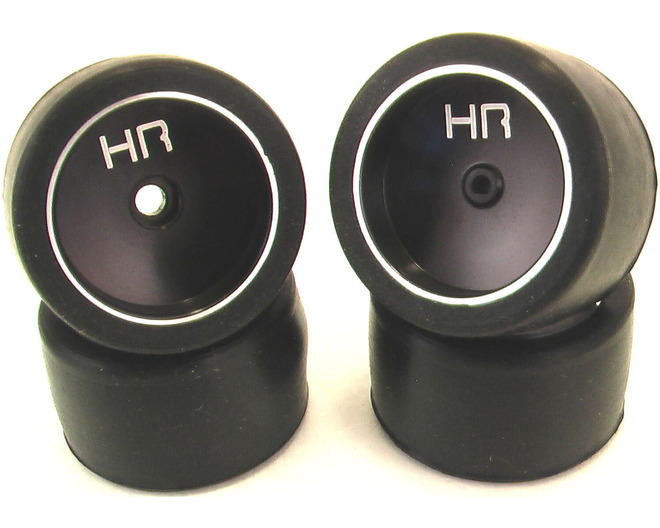 Tap to zoom Midnight Lp Racing Wheels & Tires - Losi 1/36 Micro-T