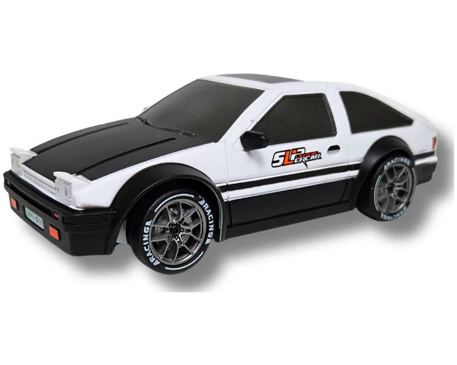 1:24 Scale Break the Dawn Racing Drift Car White photo