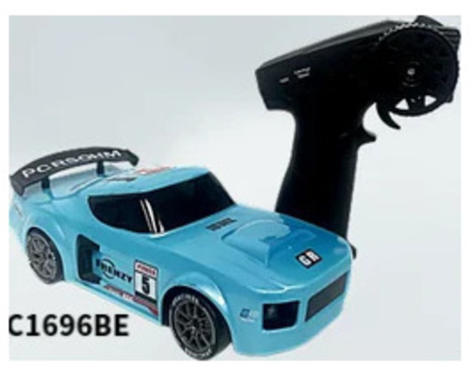 1:24 Scale Break the Dawn Racing Drift Car Blue photo