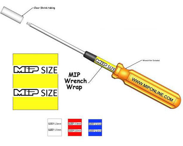 MIP Wrench Wraps Metric Set photo