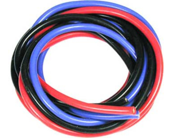 16 Awg Silver Wire Set Blue Black Red 180cm photo