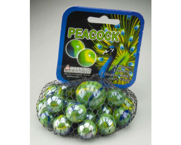 Peacock Marbles photo