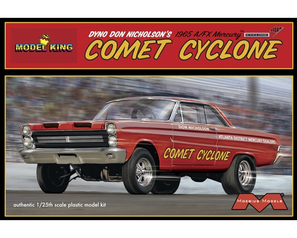 discontinued 1/25 Don Dyno Mercury Comet Clyclone photo