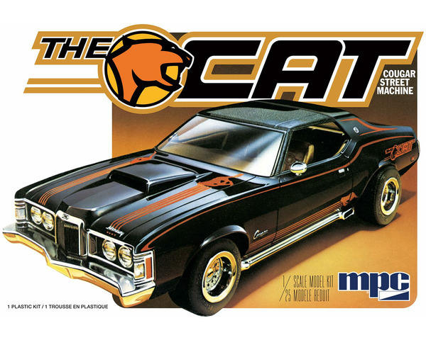 1/25 1973 Mercury Cougar The Cat Plastic Model Kit photo