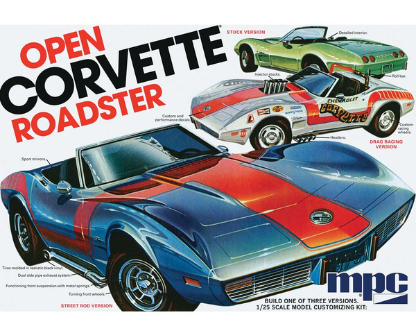 discontinued  1/25 1975 Chevy Corvette Convertible photo