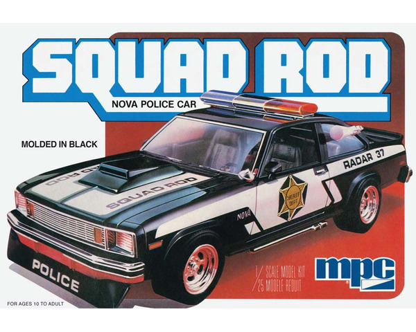 discontinued  1/25 1979 Chevy Nova Squad Rod Police Car photo