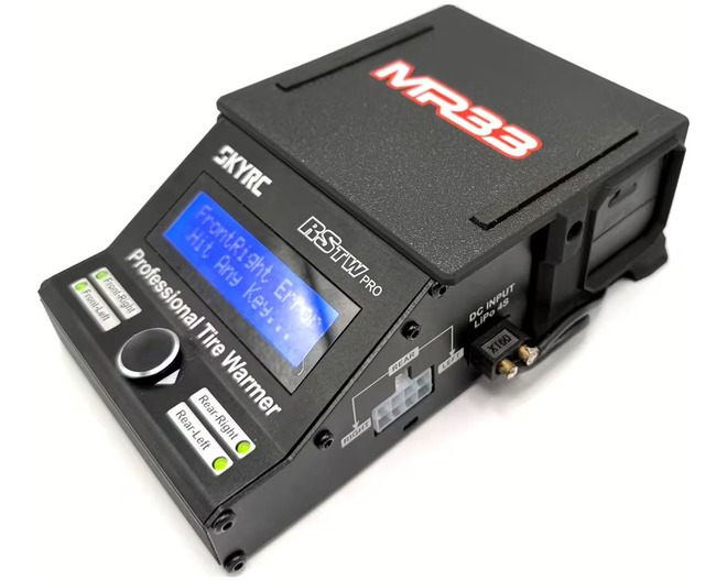 MR33 Tyre Warmer PLUS+ 4S Battery Mount Set