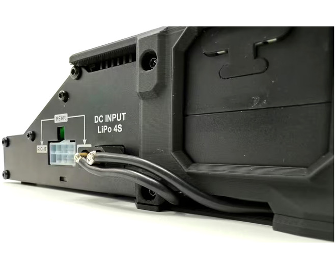 MR33 Tyre Warmer PLUS+ 4S Battery Mount Set