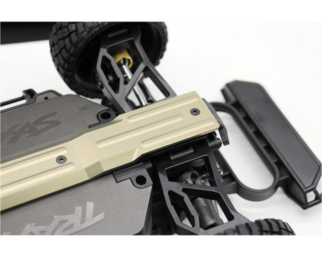 CNC T6 Lower Chassis Brace Mini SLF photo