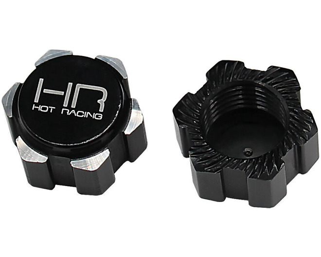 Aluminum +10mm 17mm Splined Hubs Maxx photo