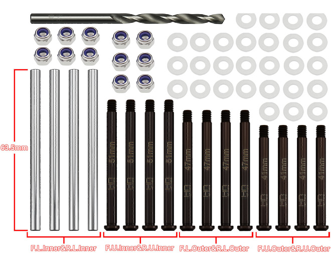 Hardened S2 Steel Hinge-Pin (16) Maxx photo