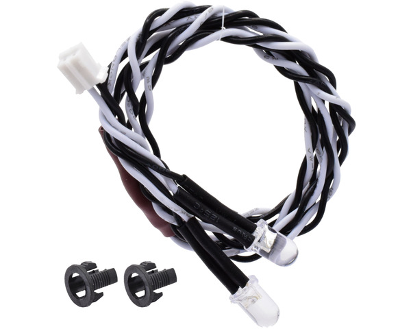 5mm Halogen White Dual LED 15.75 inch wire length photo