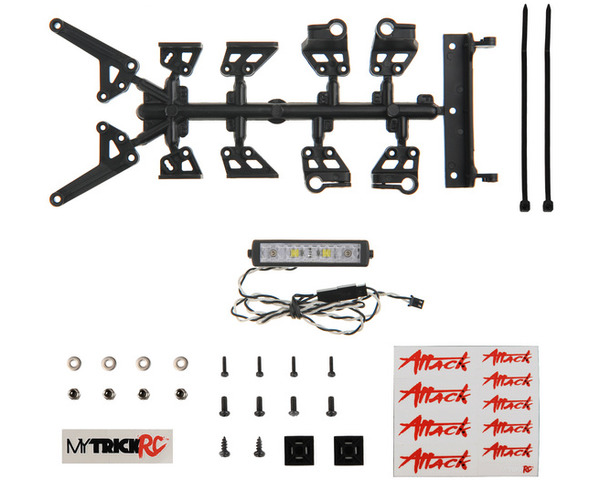 2 inch Flame Thrower Light Bar (kit includes Dragon Hardware Kit photo