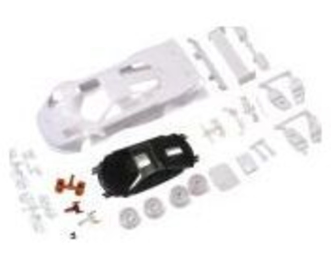 Mini-Z Mr-03 Mclaren F1 GTR Body W/Wheels (Unpainted) photo