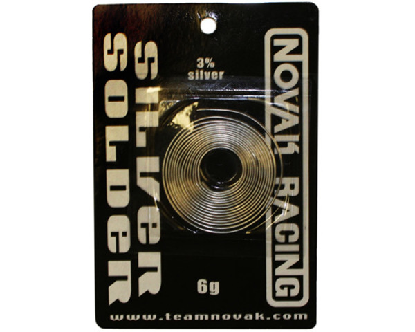 discontinued Novak Lead-Free Silver Solder 6g photo