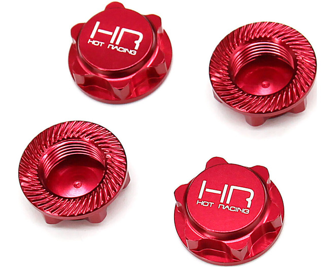 17mm Serrated Close End Dirt Shield Wheel Nuts Arrma Nero photo
