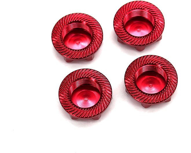 17mm Serrated Close End Dirt Shield Wheel Nuts Arrma Nero photo