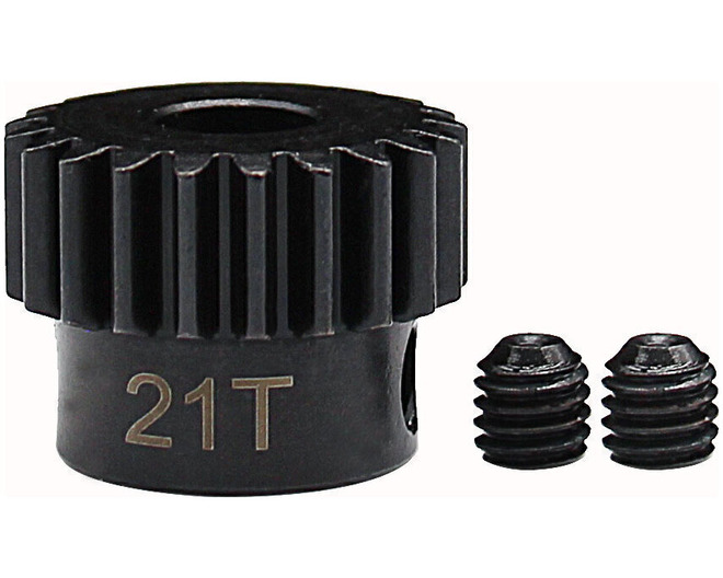 21t Steel Mod 1 Pinion Gear 8mm Bore photo