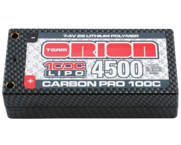 discontinued Carbon Pro 7.4v 4500mah 100c Lipo Xs 93mm Tubes sho photo