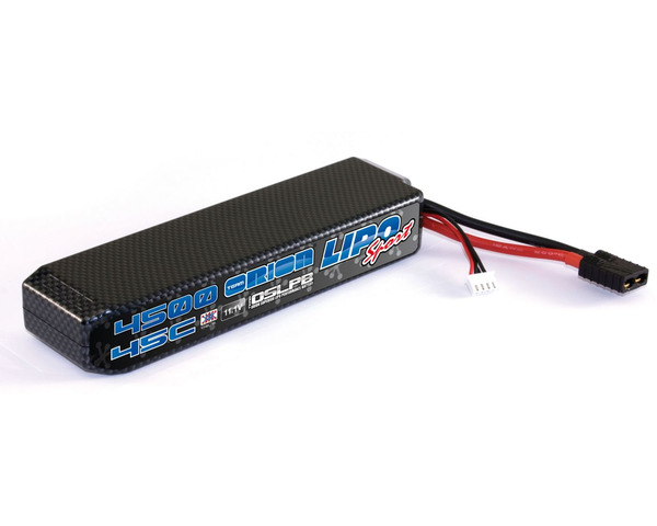 Carbon Sport 4500 11.1V 45C LiPo with TRA photo