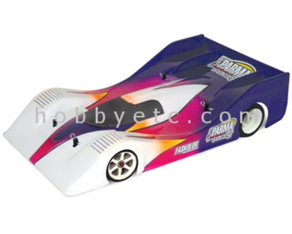 discontinued 1/12 Speed 8 HD Body clear Lexan - requires paint photo