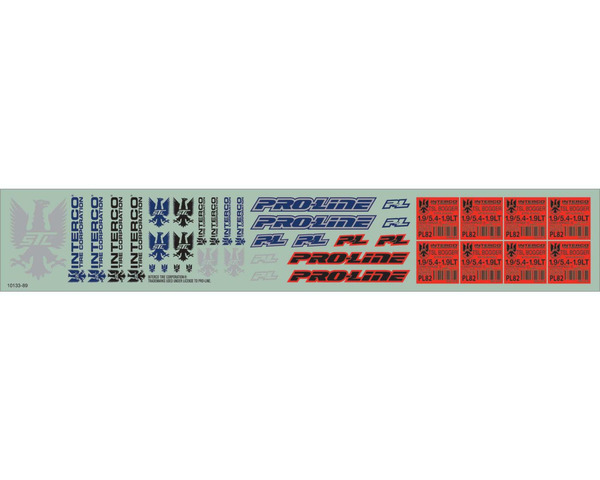 Interco Bogger Scale Decals :PRO1013314 photo