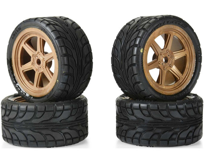 Avenger F/R Street Tire Mounted on Overdrive Bronze Wheel 8mm He photo