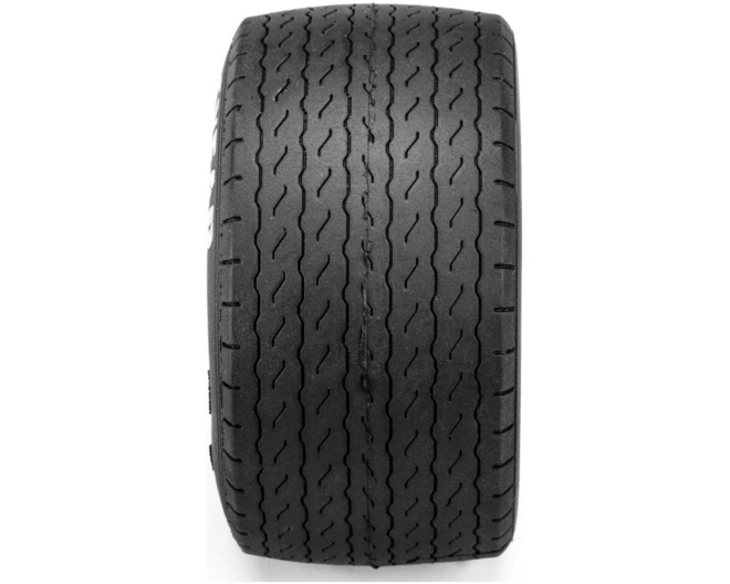 Tap to zoom Goodyear Blue Streak VTA Rear Tires Mounted 8mm Gray Wheels 2 fo