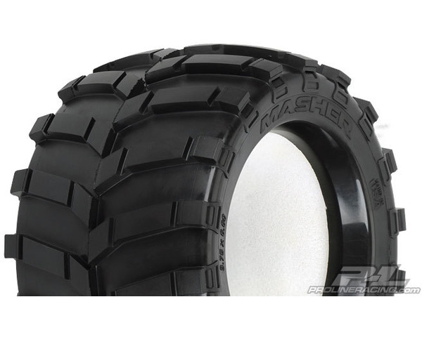 discontinued Masher 3.8 inch All Terrain Tires Mounted Desp Blac photo